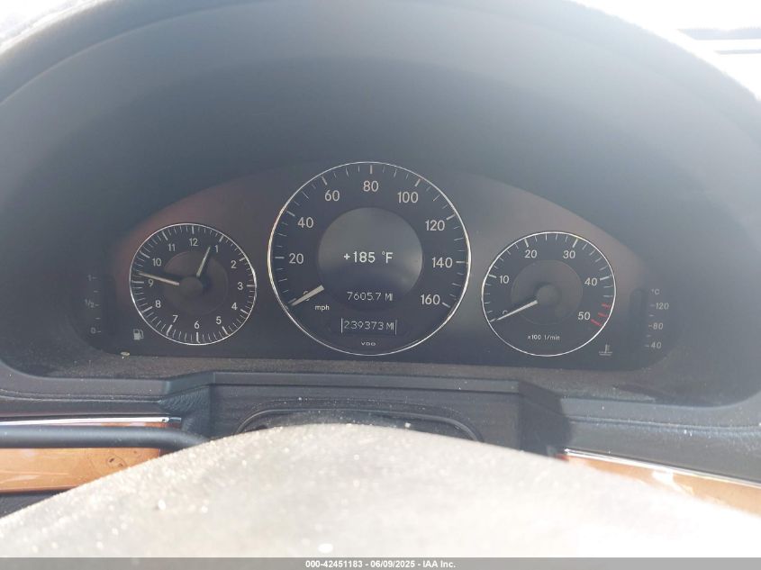 2007 Mercedes-Benz E 320 Bluetec VIN: WDBUF22X07B070049 Lot: 42451183