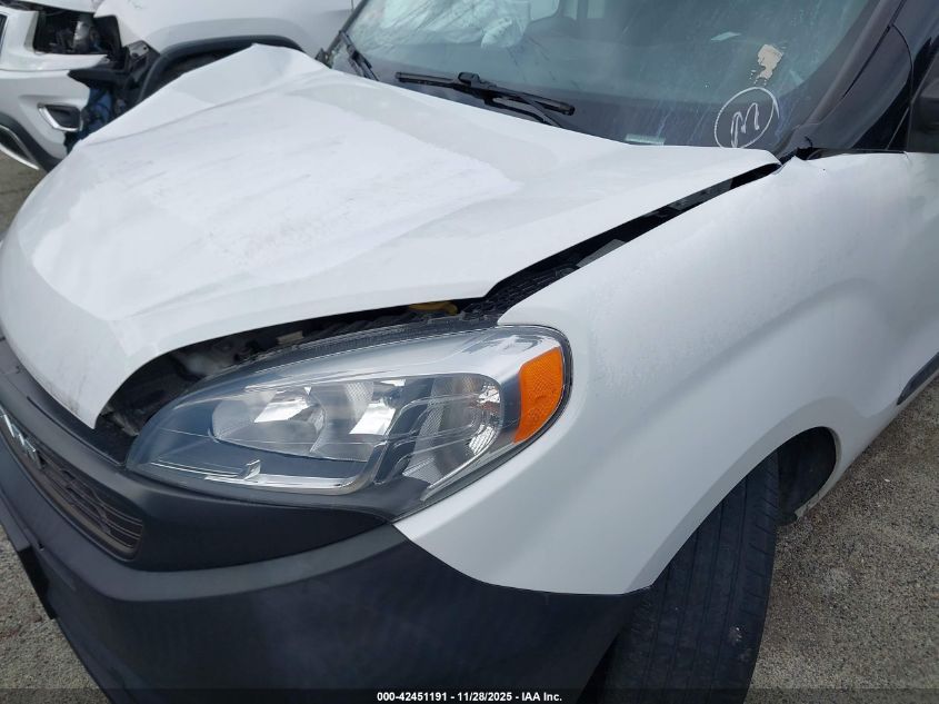 2021 Ram Promaster City Tradesman VIN: ZFBHRFAB4M6T91557 Lot: 42451191