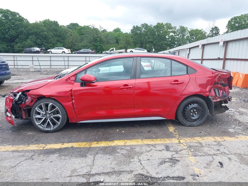 2021 TOYOTA COROLLA XSE - 5YFT4MCE7MP095443