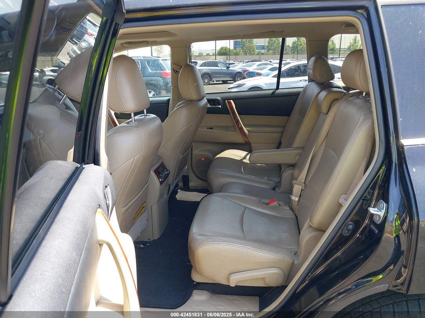 2012 TOYOTA HIGHLANDER VIN: 5TDDK3EHXCS166619