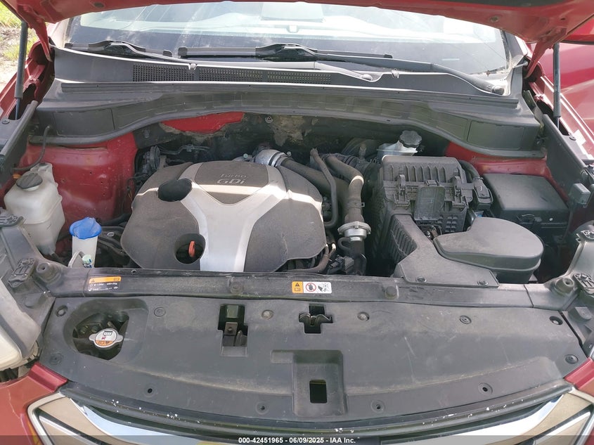 2013 Hyundai Santa Fe Sport 2.0T VIN: 5XYZU3LA4DG054595 Lot: 42451965