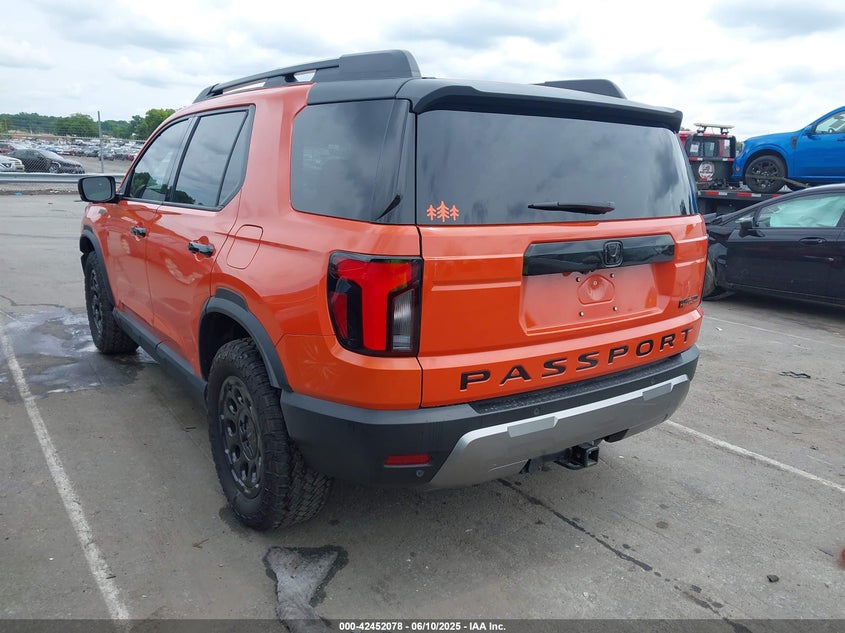 2026 HONDA PASSPORT VIN: 5FNYF9H84TB007331