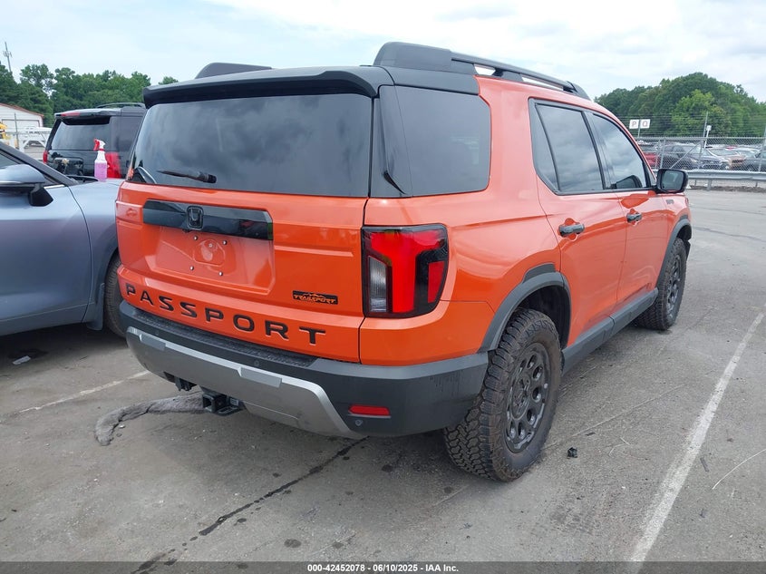 2026 HONDA PASSPORT VIN: 5FNYF9H84TB007331