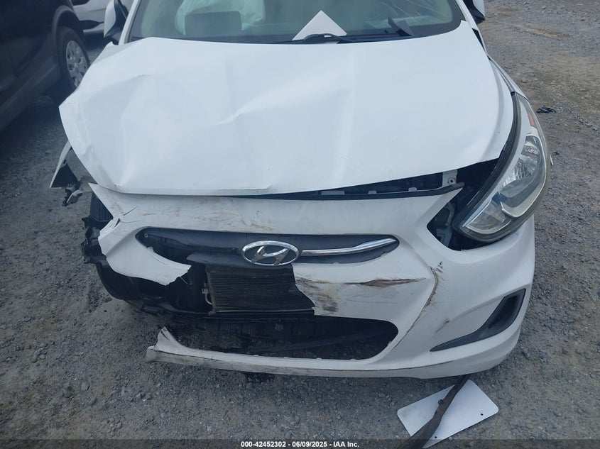 KMHCT4AE2HU332883 2017 HYUNDAI ACCENT photo no. 6