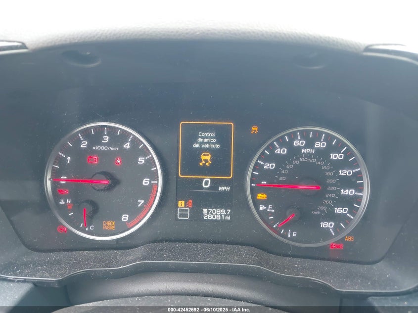 VIN JF1VBAF64N9013814 2022 SUBARU WRX PREMIUM