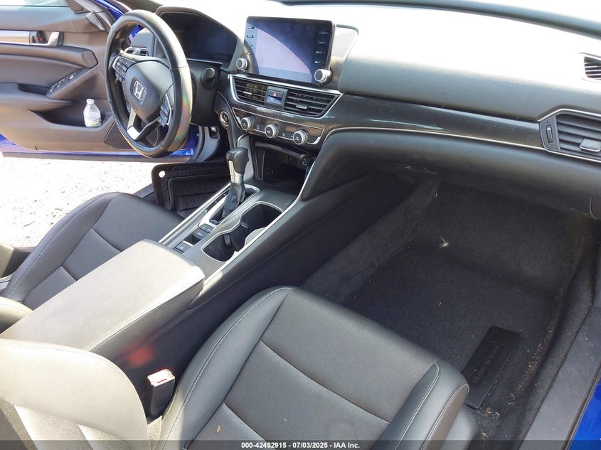 2022 HONDA ACCORD VIN: 1HGCV1F38NA077059