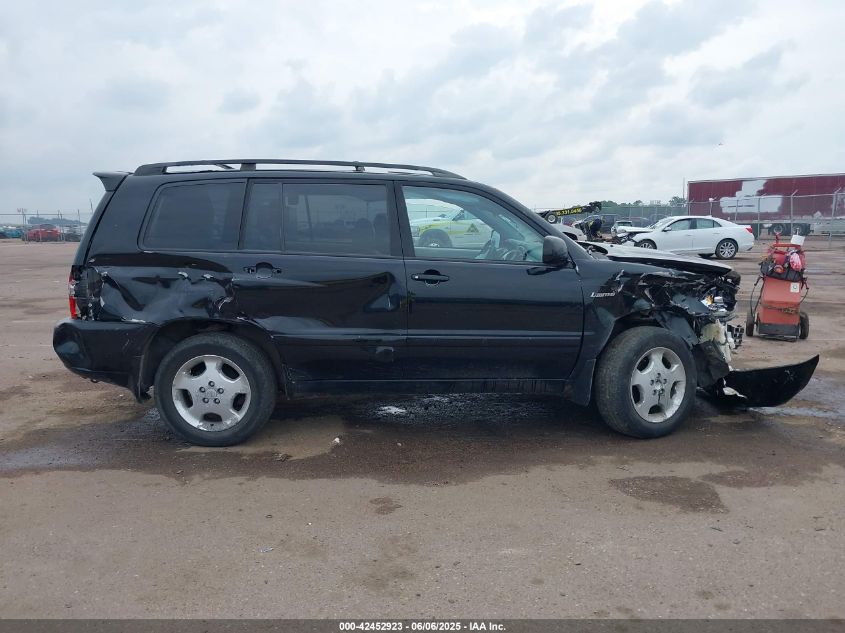 2004 Toyota Highlander Limited V6 VIN: JTEEP21A440024419 Lot: 42452923