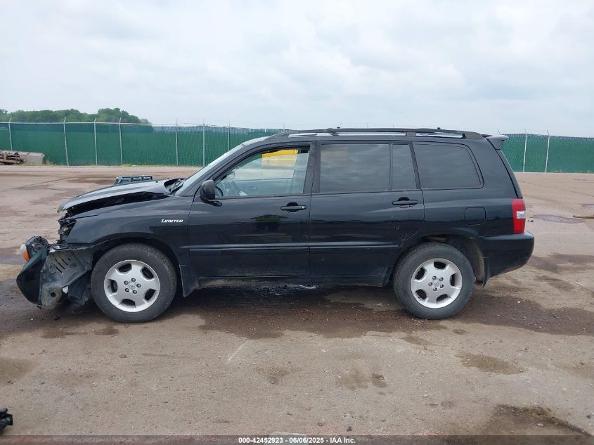 2004 Toyota Highlander Limited V6 VIN: JTEEP21A440024419 Lot: 42452923