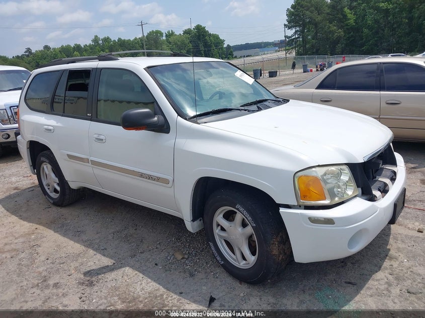 2003 GMC Envoy Slt white suv gasoline 1GKDS13S132264579 photo #1