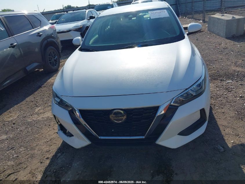2020 Nissan Sentra Sv Xtronic Cvt VIN: 3N1AB8CV2LY21267 Lot: 42452974