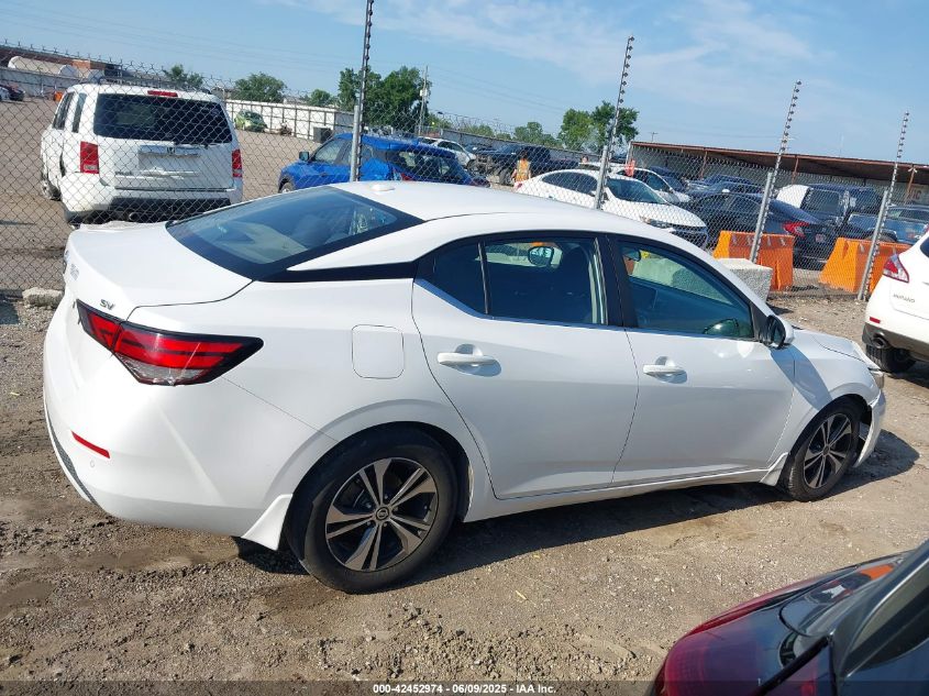 2020 Nissan Sentra Sv Xtronic Cvt VIN: 3N1AB8CV2LY21267 Lot: 42452974