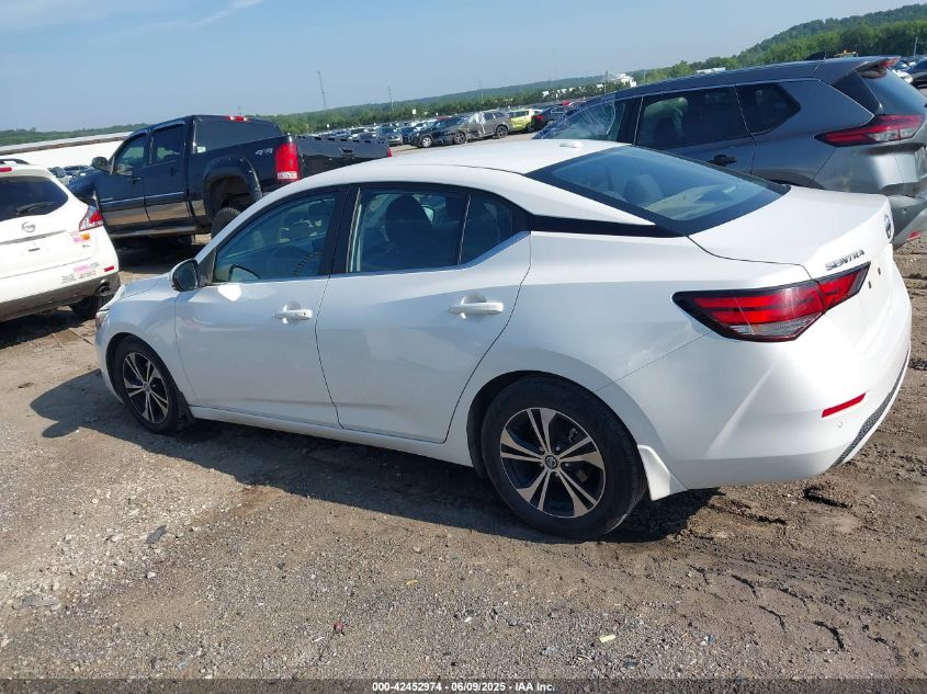 2020 Nissan Sentra Sv Xtronic Cvt VIN: 3N1AB8CV2LY21267 Lot: 42452974