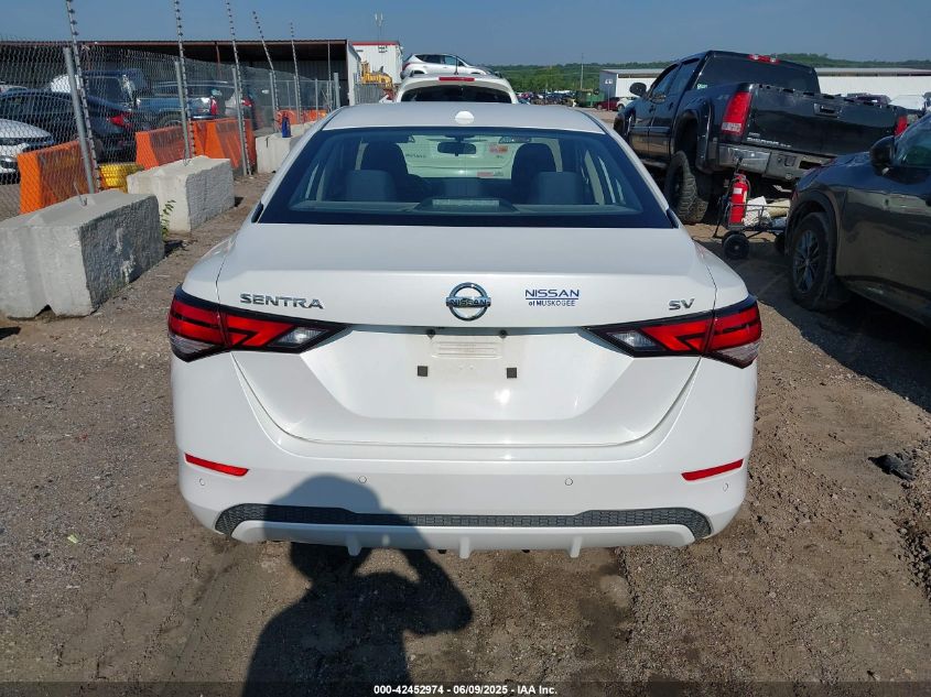 2020 Nissan Sentra Sv Xtronic Cvt VIN: 3N1AB8CV2LY21267 Lot: 42452974