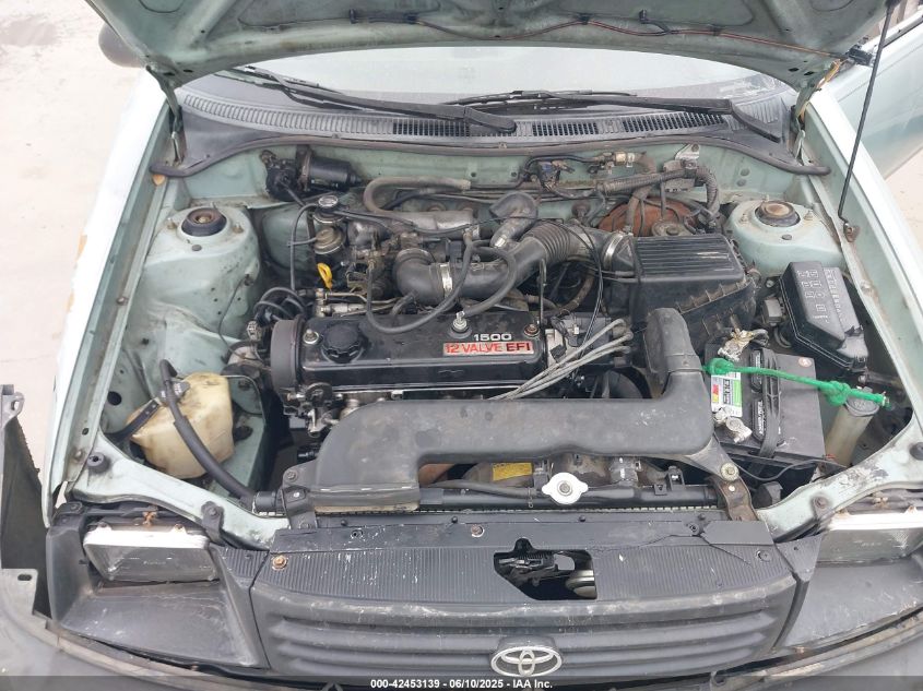 1991 Toyota Tercel Std VIN: JT2EL46B7M0020404 Lot: 42453139