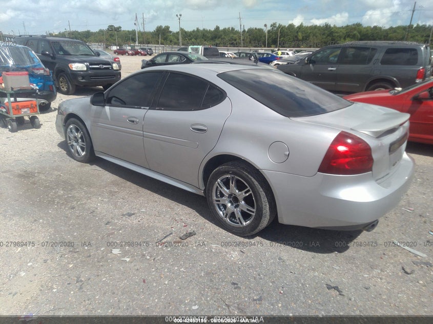 2004 Pontiac Grand Prix Gt1 silver sedan gasoline 2G2WP522541121400 photo #4