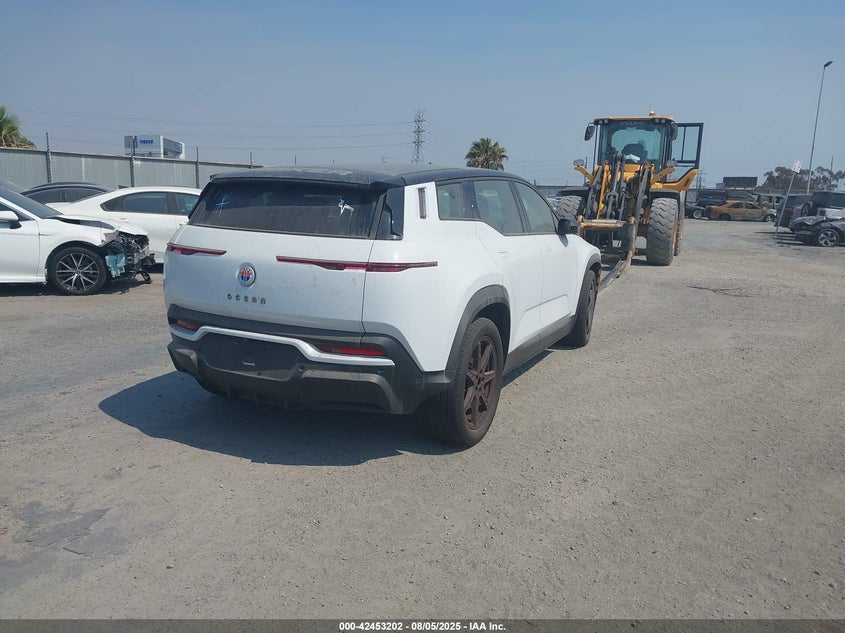 Vin: vcf1ubu29pg008860, lot: 42945864, fisker ocean ultra 20234