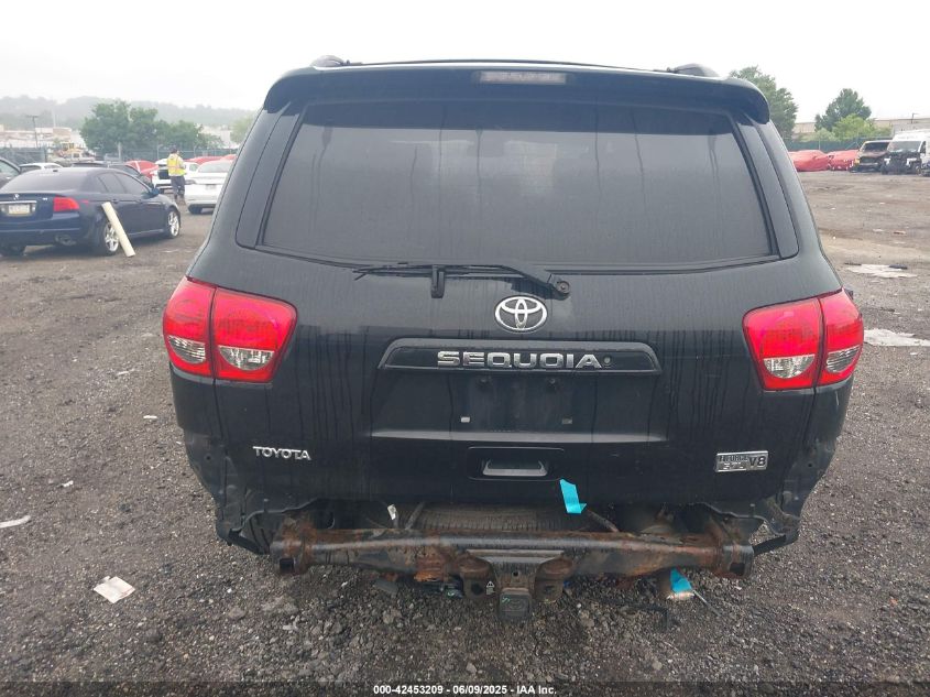 2008 Toyota Sequoia Sr5 5.7L V8 VIN: 5TDBY64A78S018558 Lot: 42453209
