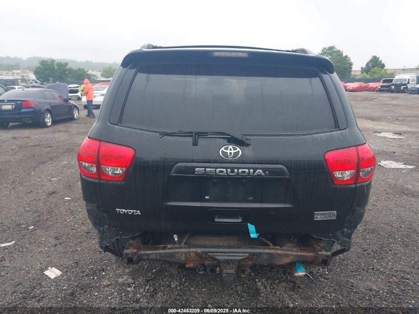 2008 Toyota Sequoia Sr5 5.7L V8 VIN: 5TDBY64A78S018558 Lot: 42453209