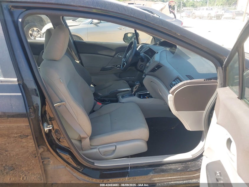 2012 HONDA CIVIC VIN: 19XFB2F56CE070875