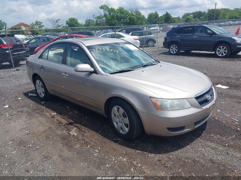 2008 HYUNDAI SONATA VIN: 5NPET46F68H379553