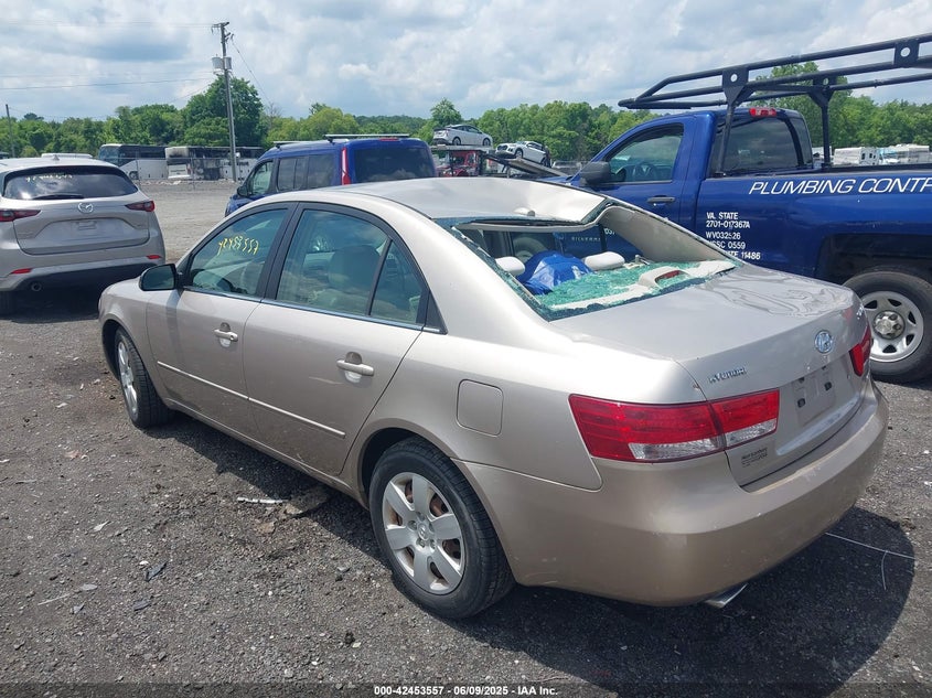 2008 HYUNDAI SONATA VIN: 5NPET46F68H379553
