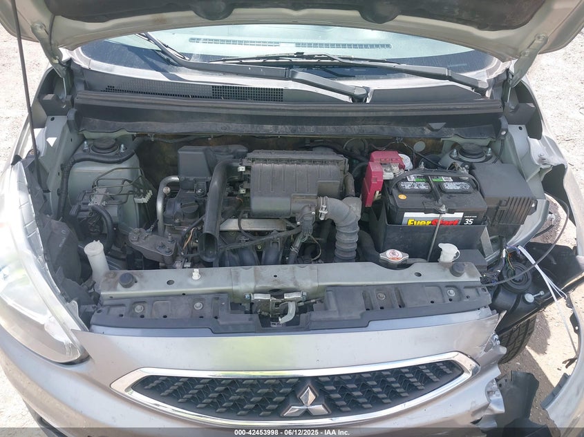 2020 Mitsubishi Mirage Es/Se VIN: ML32A3HJ3LH001110 Lot: 42453998