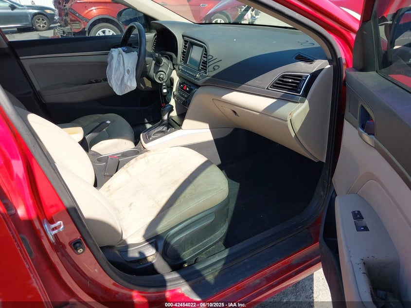 VIN KMHD84LF7HU192289 2017 HYUNDAI ELANTRA SE