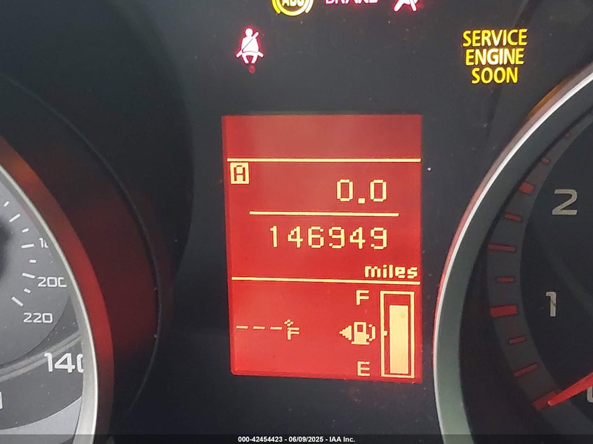 2009 MITSUBISHI LANCER VIN: JA3AU26U29U029549