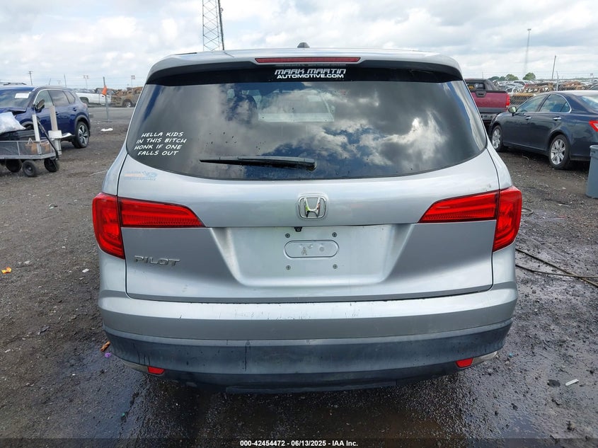 2017 HONDA PILOT EX - 5FNYF5H34HB016017