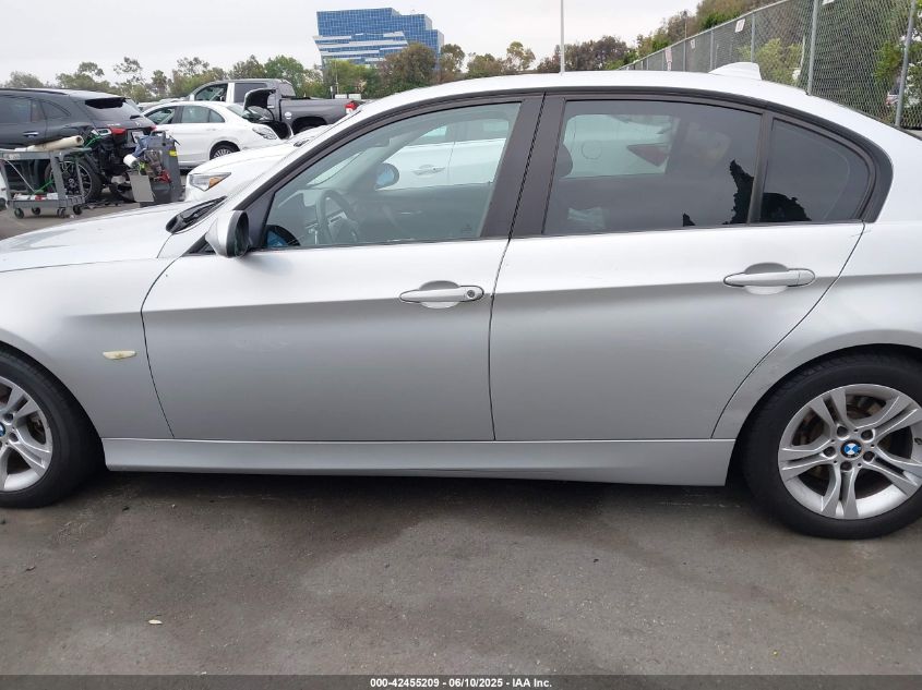 2008 BMW 328 Xi VIN: 00WBAVC93508K0619 Lot: 42455209