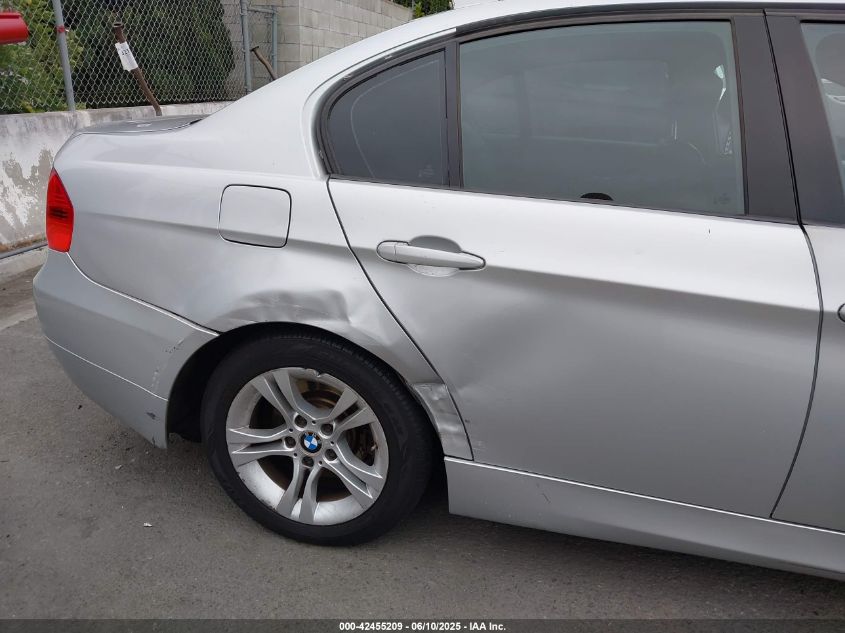 2008 BMW 328 Xi VIN: 00WBAVC93508K0619 Lot: 42455209