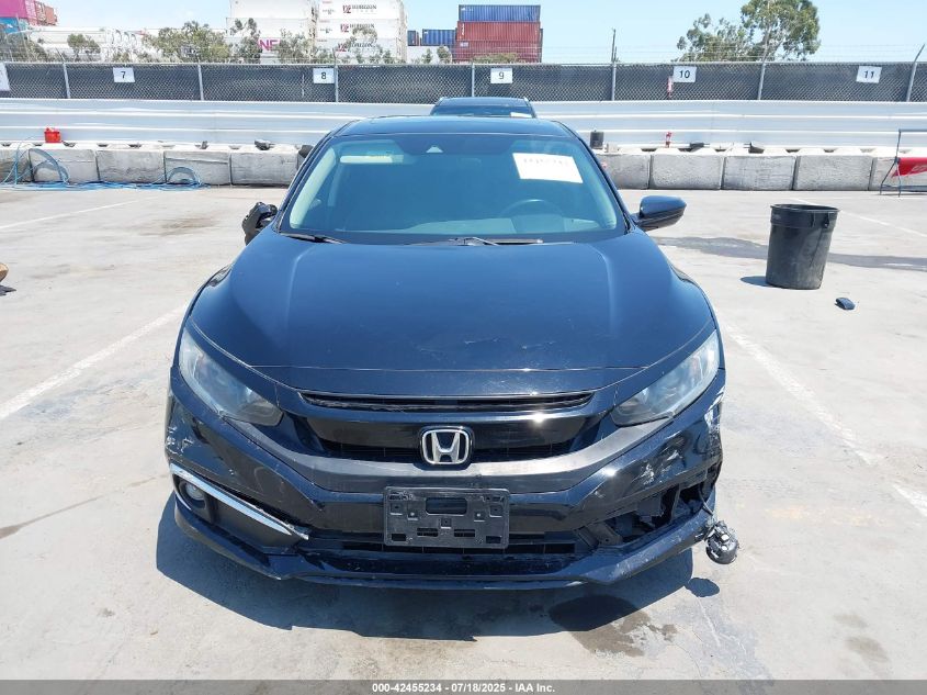 2020 Honda Civic Ex VIN: 19XFC1F30LE201319 Lot: 42455234