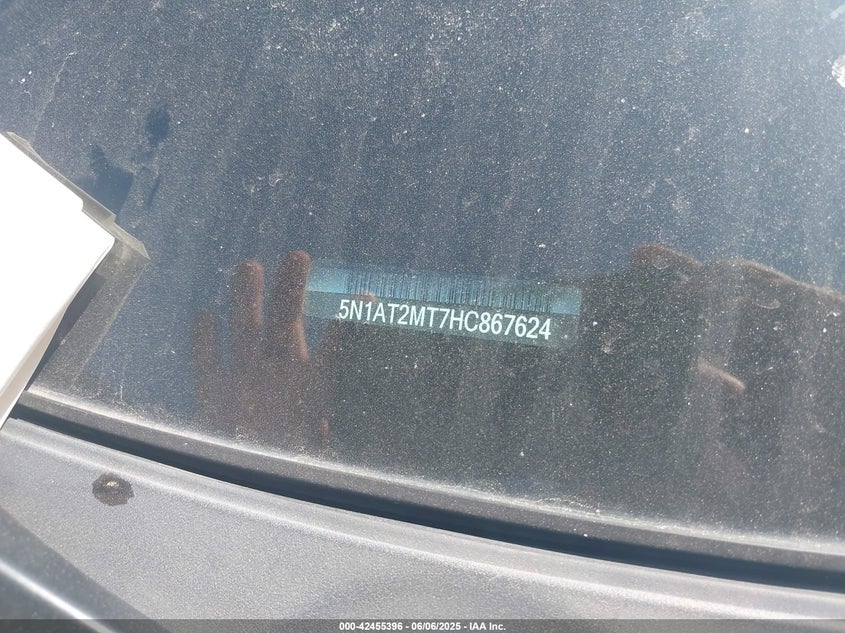 2017 NISSAN ROGUE S - 5N1AT2MT7HC867624