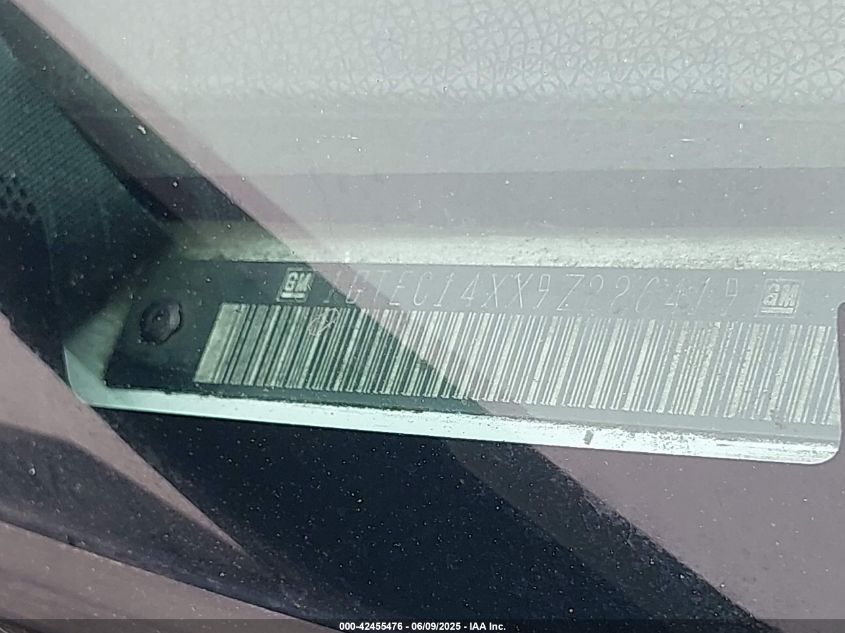 2009 GMC Sierra C1500 VIN: 1GTEC14XX9Z226419 Lot: 42455476