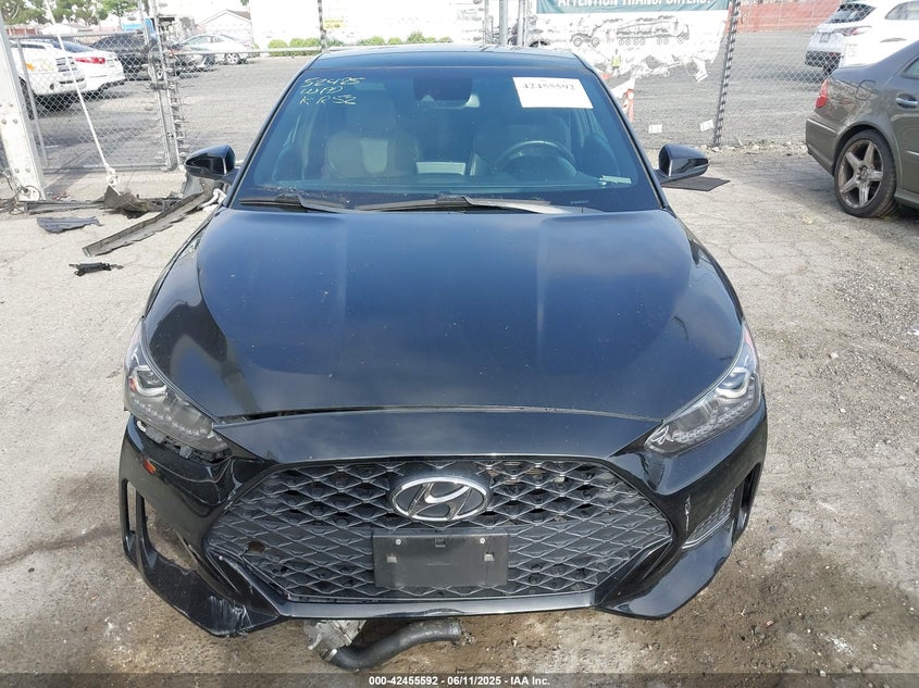 2019 HYUNDAI VELOSTER TURBO - KMHTH6AB2KU020637