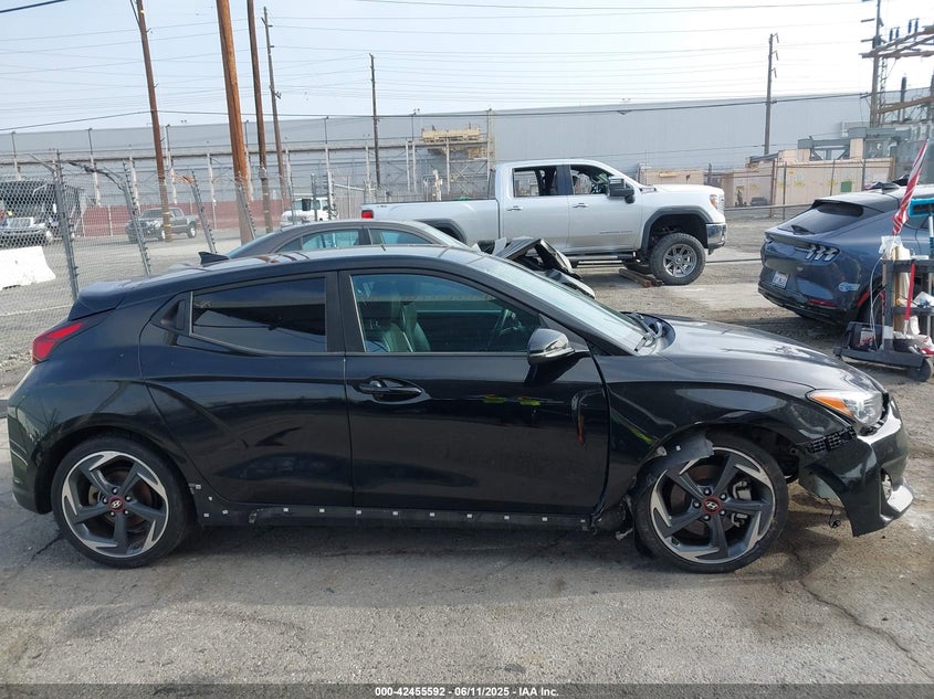 2019 HYUNDAI VELOSTER TURBO - KMHTH6AB2KU020637