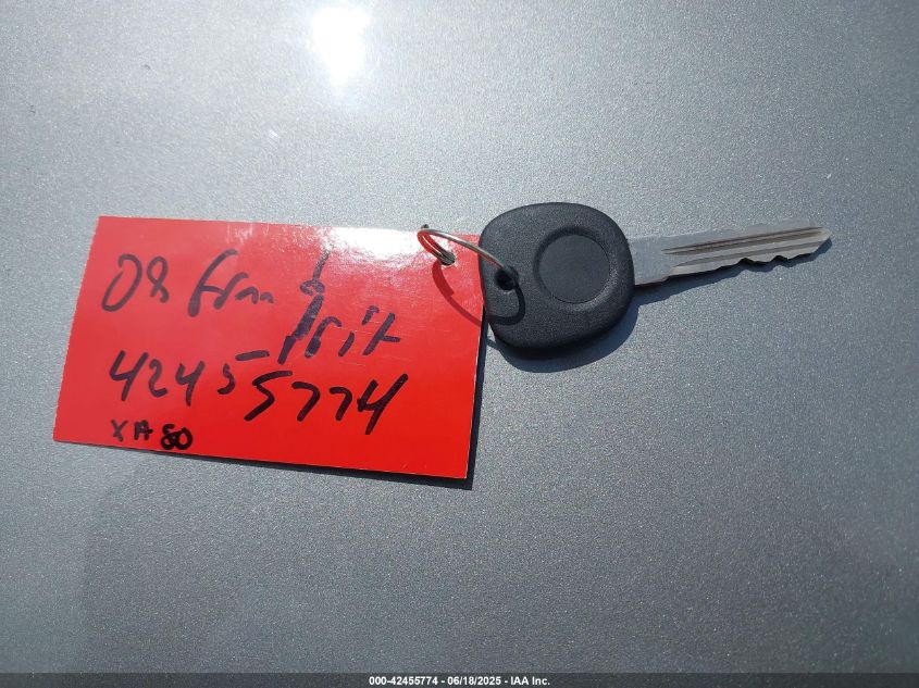 2008 Pontiac Grand Prix VIN: 2G2WP552781133453 Lot: 42455774