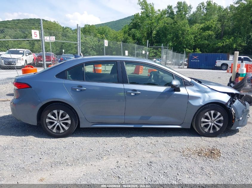 2022 Toyota Corolla Hybrid Le VIN: JTDEAMDE6NJ058955 Lot: 42456084