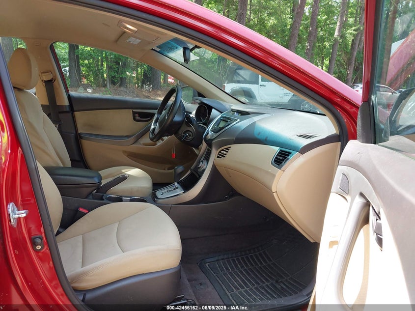 2011 HYUNDAI ELANTRA VIN: KMHDH4AE6BU148155