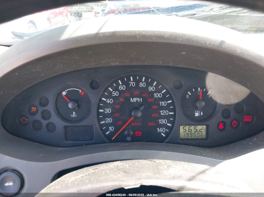 2005 Ford Focus Zx4 VIN: 1FAFP34N55W197402 Lot: 42456248