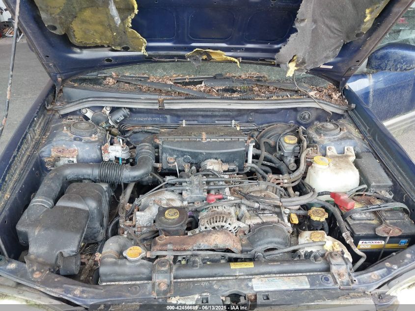 2002 Subaru Forester S VIN: JF1SF65512H714793 Lot: 42456689