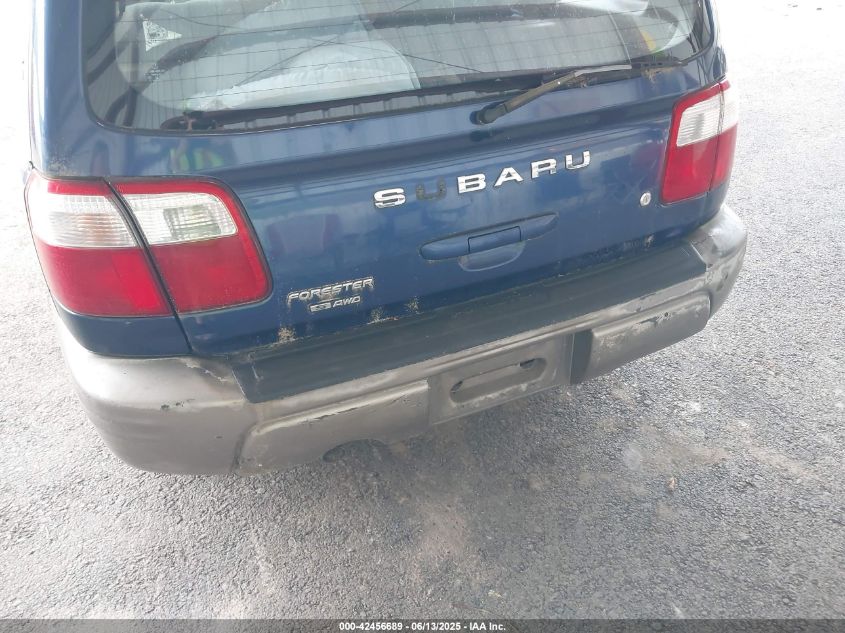 2002 Subaru Forester S VIN: JF1SF65512H714793 Lot: 42456689