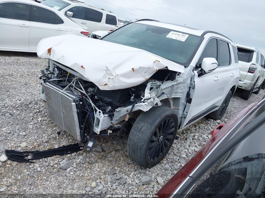 Vin: km8r7dge5su840648, lot: 42949425, hyundai palisade calligraphy night edition 20252