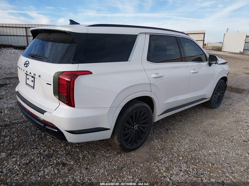 Vin: km8r7dge5su840648, lot: 42949425, hyundai palisade calligraphy night edition 20254