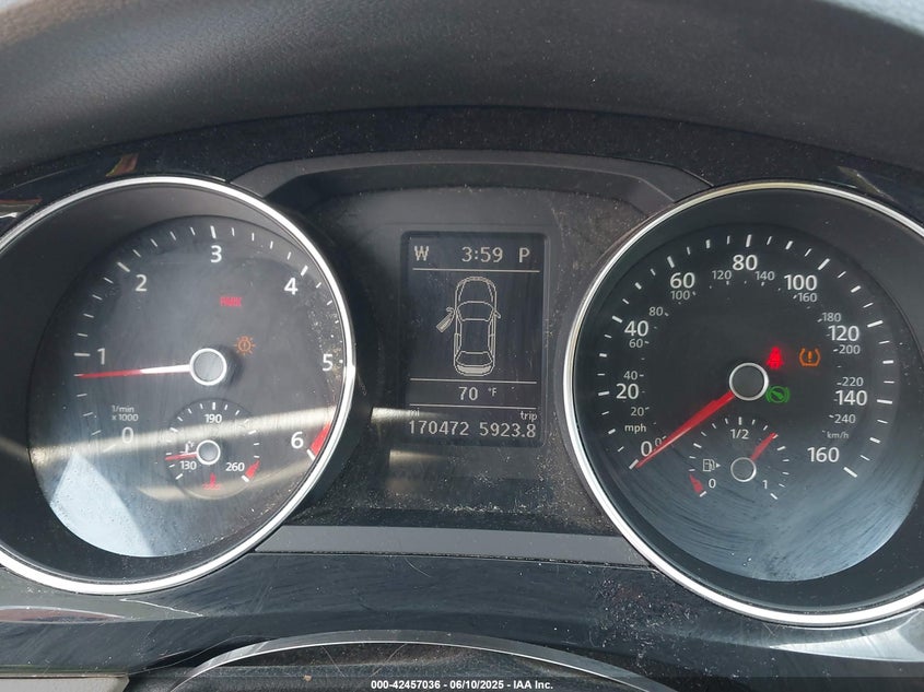 2015 VOLKSWAGEN JETTA VIN: 3VWLA7AJ3FM281496