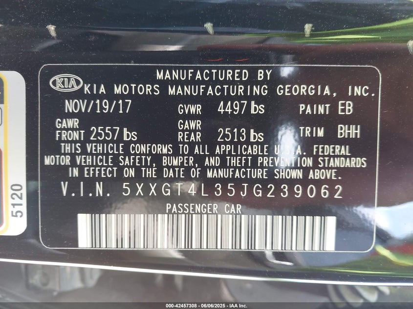 2018 KIA OPTIMA LX - 5XXGT4L35JG239062