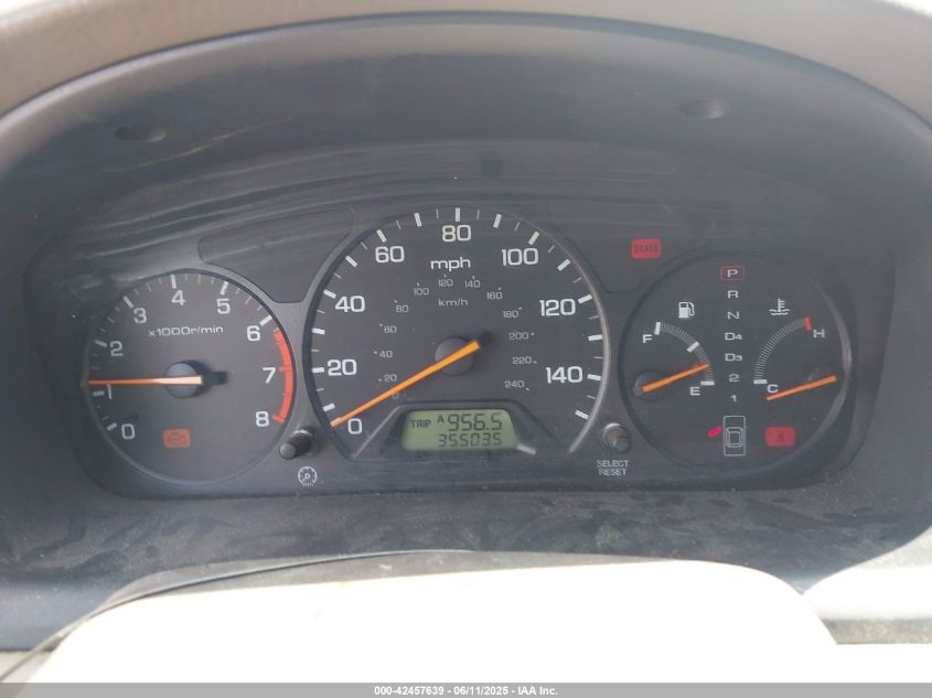 2002 Honda Accord 2.3 Lx VIN: JHMCG56462C021242 Lot: 42457639