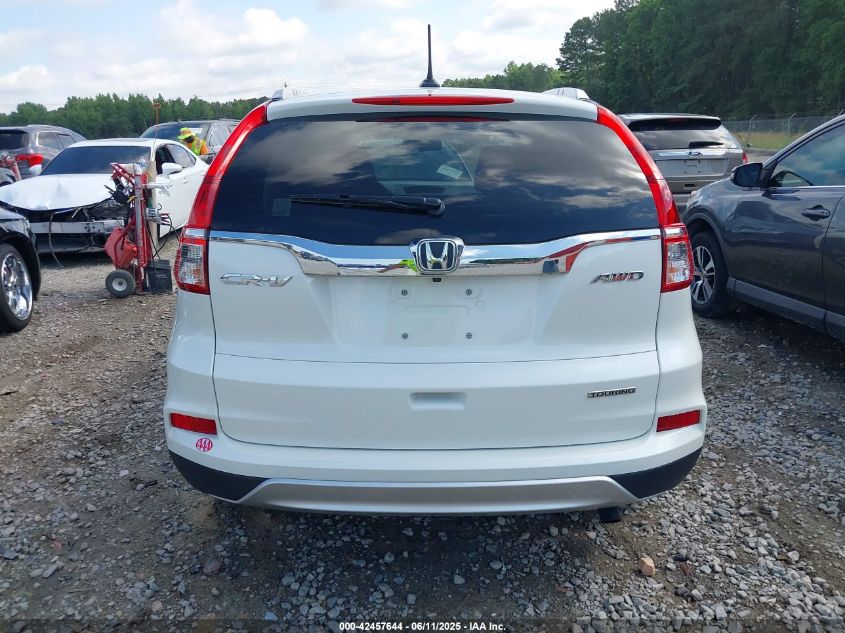 2016 Honda Cr-V Touring VIN: 5J6RM4H92GL061780 Lot: 42457644