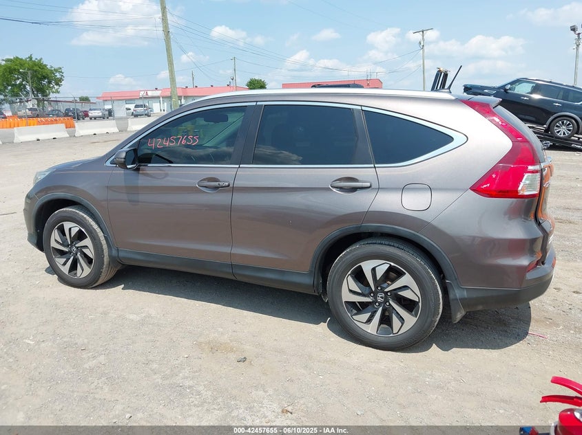 2015 HONDA CR-V TOURING - 5J6RM4H90FL077037