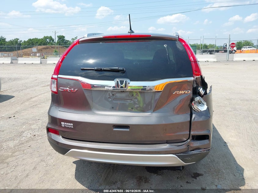 2015 HONDA CR-V TOURING - 5J6RM4H90FL077037